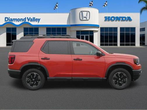 Sunset Orange 2026 Honda Passport AWD TrailSport Elite
