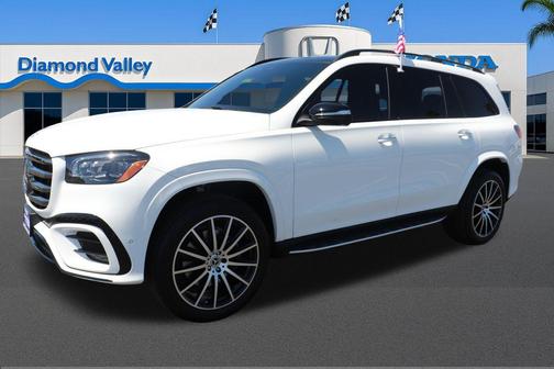Polar White 2025 Mercedes-Benz GLS 450 4MATIC