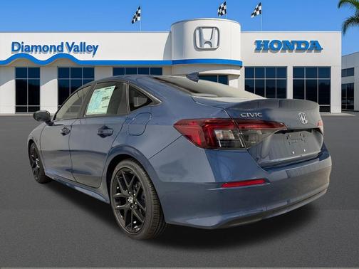 Blue Lagoon Pearl 2026 Honda Civic Sport