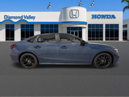 Blue Lagoon Pearl 2026 Honda Civic Sport