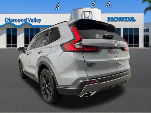 Urban Gray Pearl 2026 Honda CR-V Hybrid Sport Touring AWD