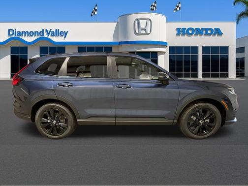 Canyon River Blue 2026 Honda CR-V Hybrid Sport Touring AWD