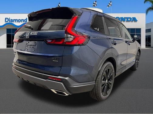 Canyon River Blue 2026 Honda CR-V Hybrid Sport Touring AWD