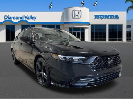 CRYSTAL BLACK PEARL 2026 Honda Accord Hybrid Sport-L