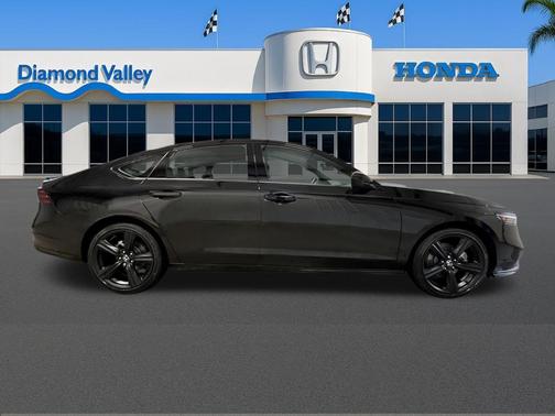 CRYSTAL BLACK PEARL 2026 Honda Accord Hybrid Sport-L