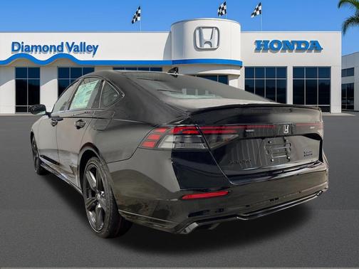 CRYSTAL BLACK PEARL 2026 Honda Accord Hybrid Sport-L