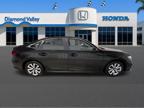 Crystal Black Pearl 2026 Honda Civic LX