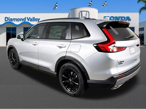 Solar Silver Metallic 2026 Honda CR-V Hybrid Sport-L FWD