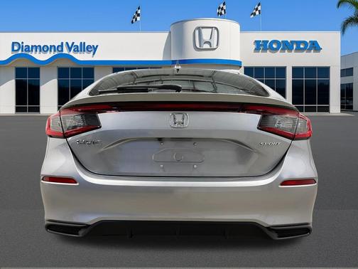 Solar Silver Metallic 2026 Honda Civic Sport