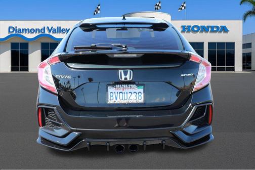 Crystal Black Pearl 2021 Honda Civic Sport