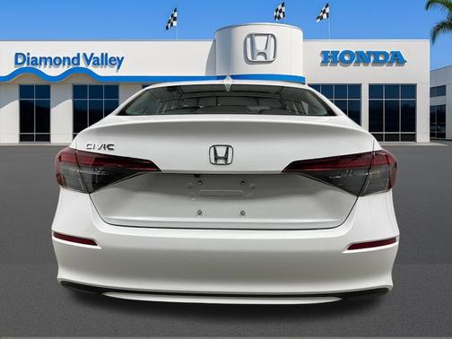 White 2026 Honda Civic LX