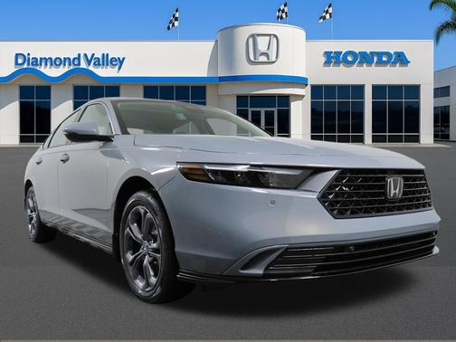 Urban Gray Pearl 2026 Honda Accord Hybrid EX-L