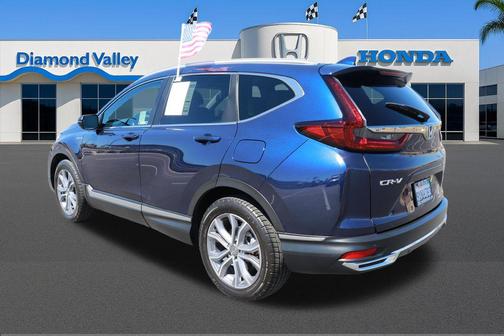 Obsidian Blue Pearl 2022 Honda CR-V Hybrid Touring