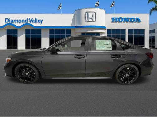 Meteorite Gray Metallic 2026 Honda Civic Sport
