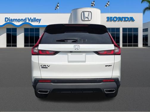 Platinum White Pearl 2026 Honda CR-V Hybrid Sport-L FWD