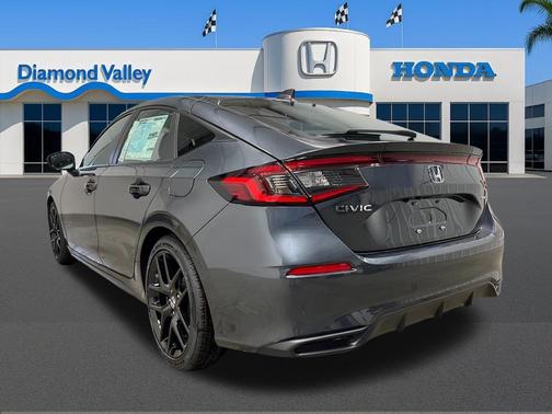 Meteorite Gray Metallic 2026 Honda Civic Sport