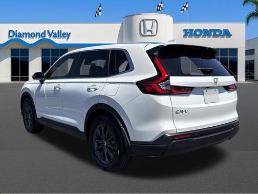 Platinum White Pearl 2026 Honda CR-V EX-L 2WD