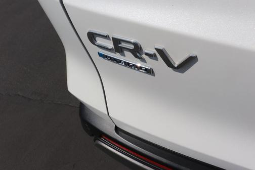Platinum White 2024 Honda CR-V Hybrid Sport AWD