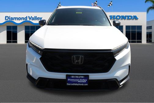 Platinum White 2024 Honda CR-V Hybrid Sport AWD