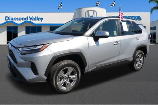 Silver Sky Metallic 2025 Toyota RAV4 XLE