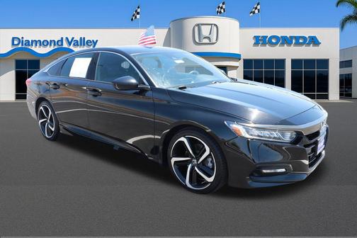 Crystal Black Pearl 2019 Honda Accord Sport