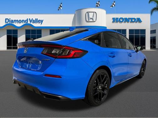 Boost Blue Pearl 2026 Honda Civic Sport