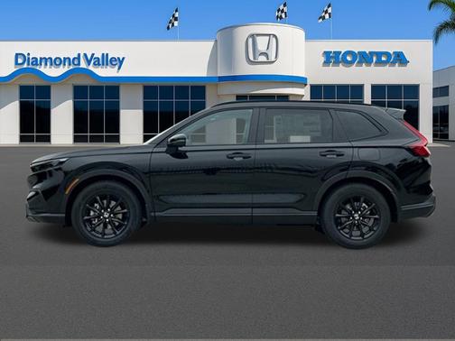 CRYSTAL BLACK PEARL 2026 Honda CR-V Hybrid Sport-L FWD