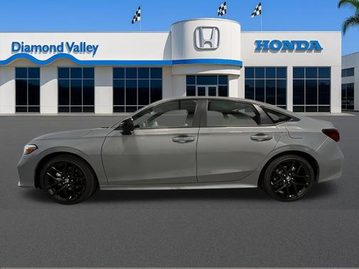 Urban Gray Pearl 2026 Honda Civic Hybrid Sport