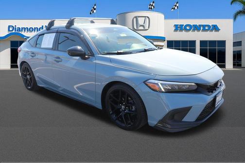 Sonic Gray Pearl 2023 Honda Civic Sport