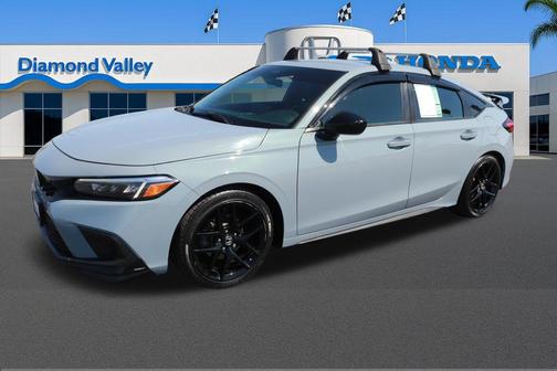 Sonic Gray Pearl 2023 Honda Civic Sport