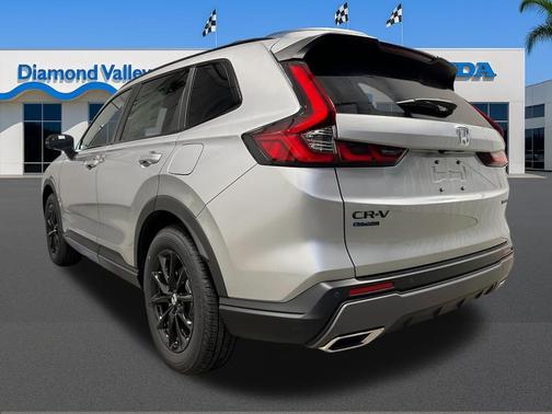 Solar Silver Metallic 2026 Honda CR-V Hybrid Sport-L AWD
