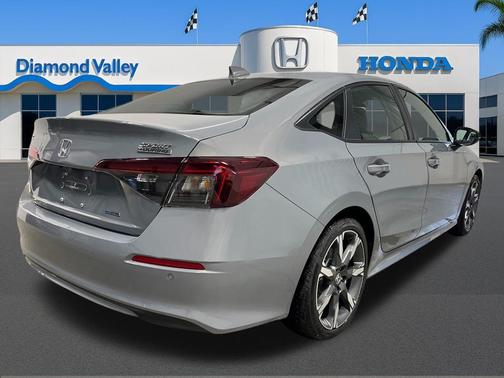 Urban Gray Pearl 2026 Honda Civic Hybrid Sport Touring