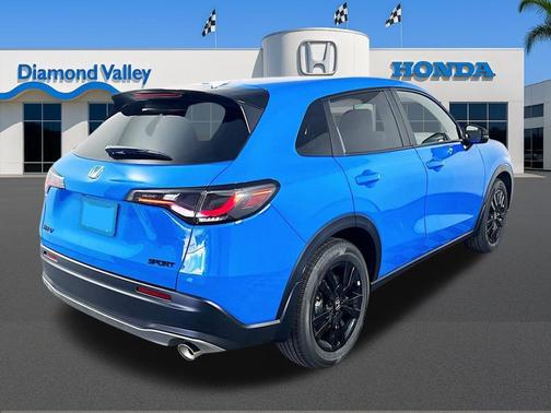 Boost Blue Pearl 2026 Honda HR-V 2WD Sport