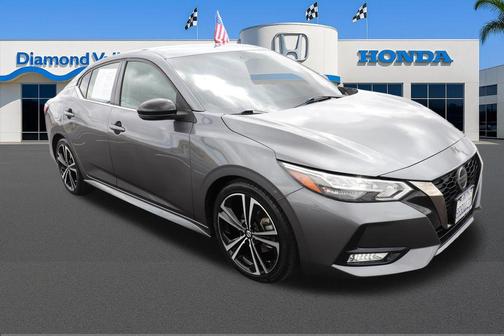 Gun Metallic 2020 Nissan Sentra SR