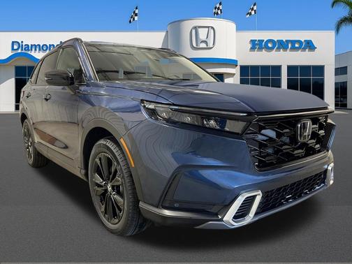 CANYON RIVER BLUE 2026 Honda CR-V Hybrid Sport Touring AWD