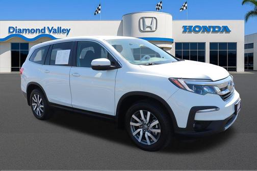 Platinum White Pearl 2020 Honda Pilot 2WD EX