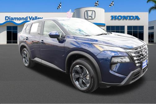 Deep Ocean Blue Pearl 2025 Nissan Rogue SV
