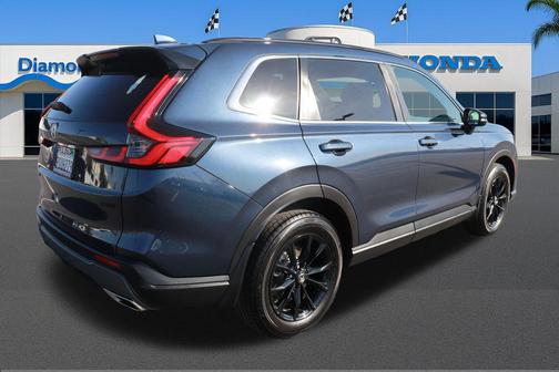 Canyon River Blue Metallic 2025 Honda CR-V Hybrid Sport AWD