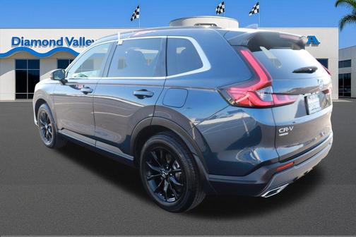Canyon River Blue Metallic 2025 Honda CR-V Hybrid Sport AWD