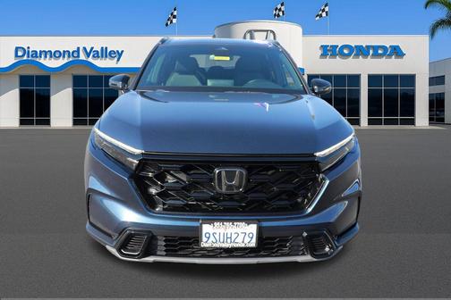 Canyon River Blue Metallic 2025 Honda CR-V Hybrid Sport AWD