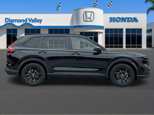 Crystal Black Pearl 2026 Honda CR-V Hybrid Sport-L FWD