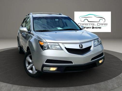 Palladium Metallic 2013 Acura MDX 3.7L Technology
