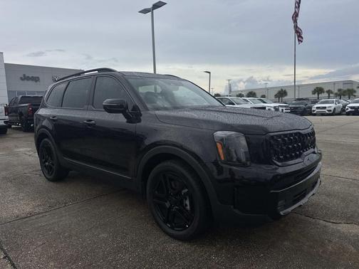 Ebony Black 2025 Kia Telluride SX X-Line
