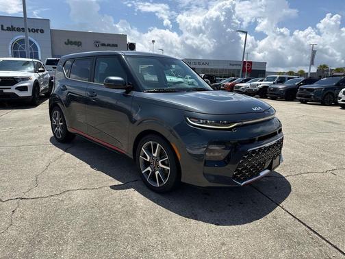 Gray 2022 Kia Soul Turbo