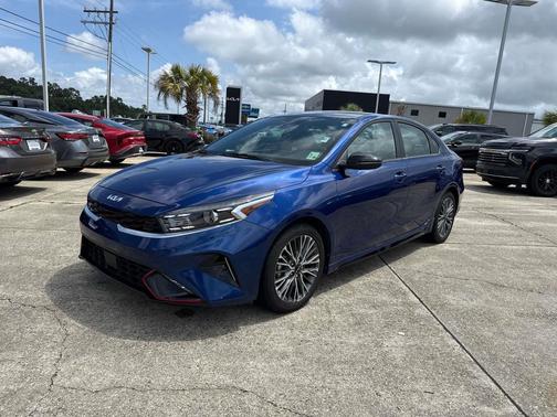 Deep Sea Blue 2024 Kia Forte GT-Line