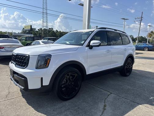 White Pearl 2025 Kia Telluride EX X-Line