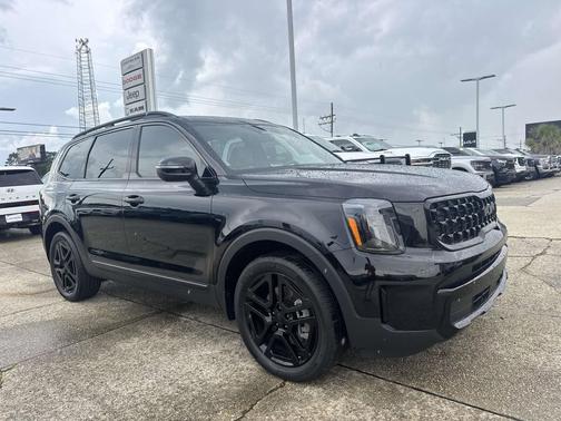 Ebony Black 2025 Kia Telluride EX X-Line