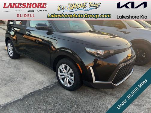 Black 2025 Kia Soul LX