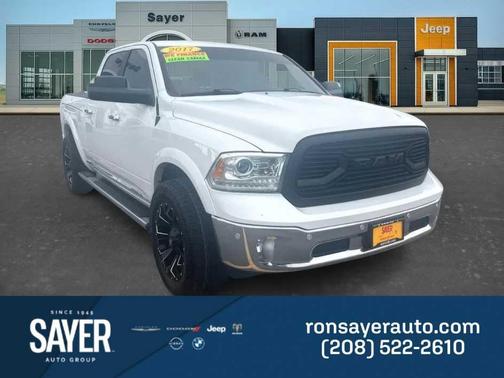Bright White Clearcoat 2017 RAM 1500 Longhorn