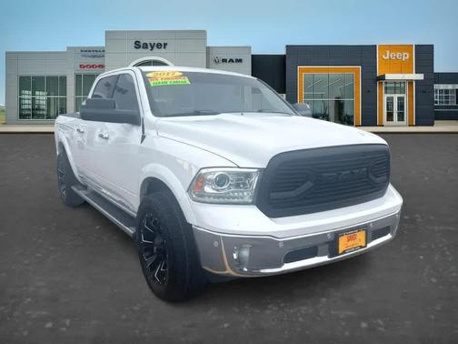 Bright White Clearcoat 2017 RAM 1500 Longhorn